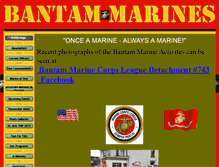 Tablet Screenshot of bantammarine.com